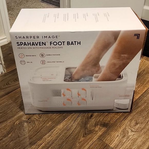 Sharper Image SpaHaven Heated w/Massage Rollers Foot Bath - Picture 16 of 16